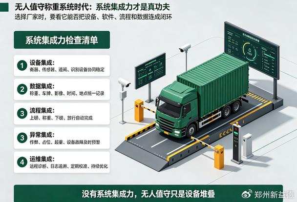 无人值守称重系统时代,衡器厂家的"系统集成力"才是真功夫